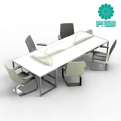 میز کار گروهی اسمردیس مدل W102 | گروه صنعتی اسمردیس