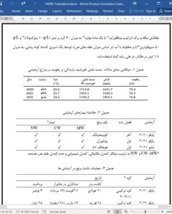 ترجمه مقاله مزایای وجین مکانیکی برای کنترل علف های هرز، ویژگی رشد و عملکرد برنج