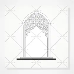 طرح برش لیزری تندیس آماده مناسبتی