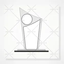 طرح برش لیزری تندیس مناسبتی