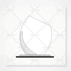 طرح لیزر تندیس