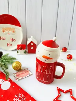 ماگ کریسمسی برند ریدان، طرح آدم برفی - خانه رویایی دلسا