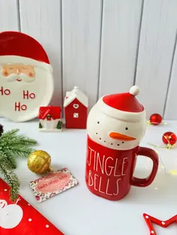 ماگ کریسمسی برند ریدان، طرح آدم برفی - خانه رویایی دلسا