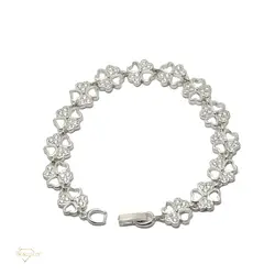 قیمت و خرید دستبند استیل طرح گل