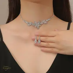 قیمت و خرید نیم ست استیل کریستالی طرح گل