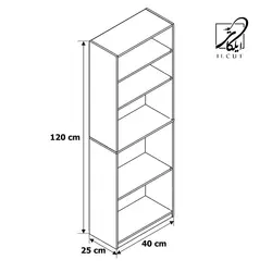 کتابخانه مدل IKE4475 - ایلکات البرز