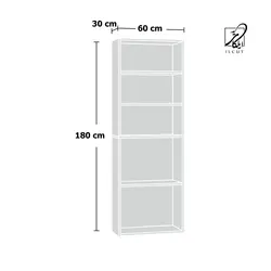 کتابخانه مدل IKE4464 - ایلکات البرز