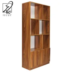 کتابخانه مدل قفسه ای دربدار کد IKE 487 - ایلکات البرز