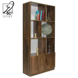 کتابخانه مدل قفسه ای دربدار کد IKE 487 - ایلکات البرز