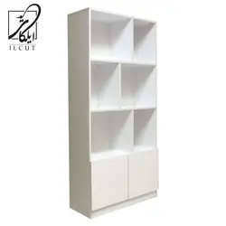 کتابخانه مدل قفسه ای دربدار کد IKE 487 - ایلکات البرز