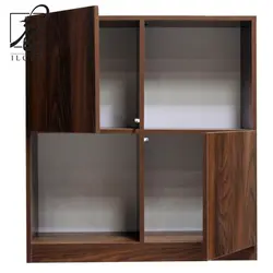 کتابخانه مدل قفسه ای درب دار IKE4402 - ایلکات البرز