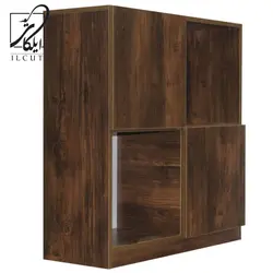 کتابخانه مدل قفسه ای درب دار IKE4402 - ایلکات البرز