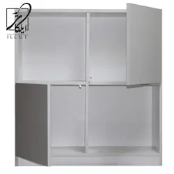 کتابخانه مدل قفسه ای درب دار IKE4402 - ایلکات البرز