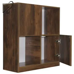 کتابخانه مدل قفسه ای درب دار IKE4402 - ایلکات البرز