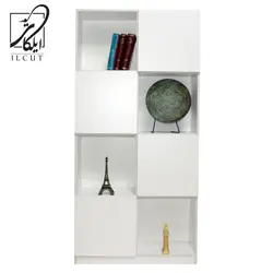 کتابخانه مدل قفسه ای و چهار کمد کد IKE488 - ایلکات البرز