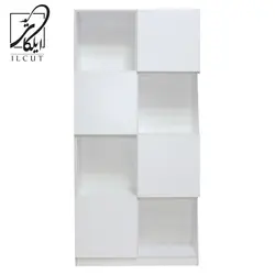 کتابخانه مدل قفسه ای و چهار کمد کد IKE488 - ایلکات البرز