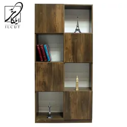 کتابخانه مدل قفسه ای و چهار کمد کد IKE488 - ایلکات البرز