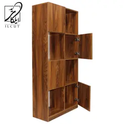 کتابخانه مدل قفسه ای و چهار کمد کد IKE488 - ایلکات البرز