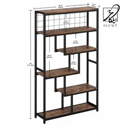 کتابخانه مدل IKE5416 - ایلکات البرز
