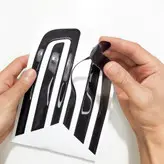 کاور کالرینگ سه بعدی چراغ عقب آرسی زد اسپرت مدل CLS2022B مناسب برای دنا پلاس