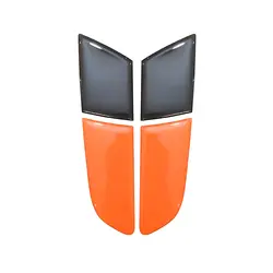 کاور کالرینگ سه بعدی چراغ عقب آرسی زد اسپرت مدل OrangeB2022 مناسب برای پژو 207