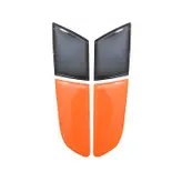 کاور کالرینگ سه بعدی چراغ عقب آرسی زد اسپرت مدل OrangeB2022 مناسب برای پژو 207