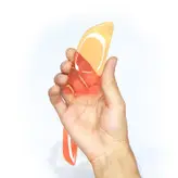 کاور کالرینگ سه بعدی چراغ عقب آرسی زد اسپرت مدل OrangeB2022 مناسب برای پژو 207