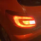 کاور کالرینگ سه بعدی چراغ عقب آرسی زد اسپرت مدل OrangeB2022 مناسب برای پژو 207