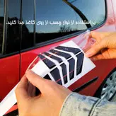 محافظ درب خودرو آرسی زد اسپرت مدل BKRD206207SM مناسب برای پژو 207 و 206