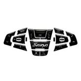 ماکت کلیدهای کروز و مدیا فرمان ساینا اس مدل Black402