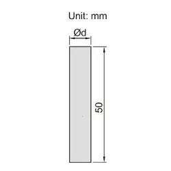 پین گیج 51 پارچه 9 - 8.5 میلی متری اینسایز (Insize) مدل 9-4166 - شاپ میل