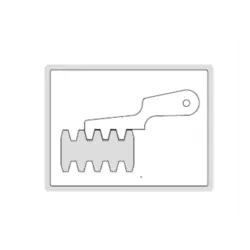 شابلون دنده (رزوه) ذوزنقه 12-1 اینچ اینسایز (Insize) مدل 16-4824 - شاپ میل