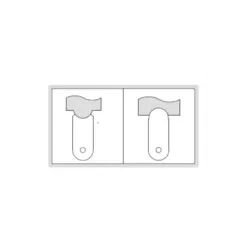 شابلون شعاع سنج 25-15.5 میلی متری اینسایز (Insize) مدل 15-4801 - شاپ میل