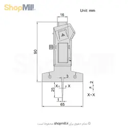 عمق سنج دیجیتال کوچک (mini) 2.5 سانتی اینسایز (Insize) مدل 25-1145 - شاپ میل