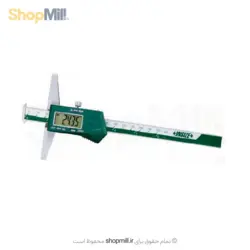 عمق سنج دیجیتال لبه دار دو طرفه 20 سانت اینسایز (Insize) مدل 200-1144 - شاپ میل