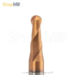 فرز انگشتی بال نوز الماس قطر 3 (DOHRE) دوهره مدل 2F-R1.5*6*D4*50 HRC58 - شاپ میل