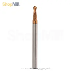 فرز انگشتی بال نوز الماس قطر 3 (DOHRE) دوهره مدل 2F-R1.5*6*D4*50 HRC58 - شاپ میل