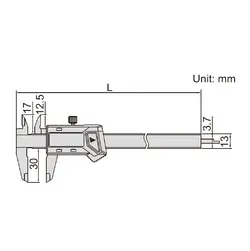 کولیس دیجیتالی 7.5 سانتی اینسایز (Insize) مدل 75-1111 - شاپ میل