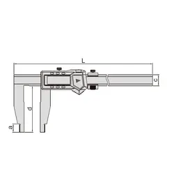 کولیس دیجیتالی 1.5 متری اینسایز (insize) مدل 1502-1106 - شاپ میل
