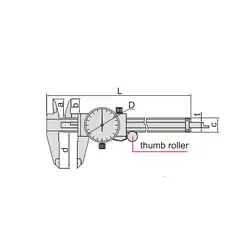 کولیس ساعتی 15 سانتی اینسایز(Insize) مدل 150-1311 - شاپ میل