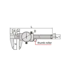 کولیس ساعتی 30 سانتی متری اینسایز (Insize) مدل 300-1312 - شاپ میل