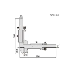 کولیس معمولی چرخ دنده اینسایز (insize) مدل M26-1281 - شاپ میل