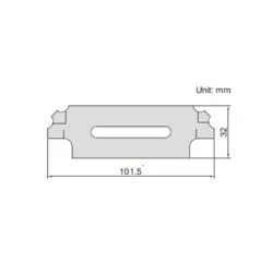 گیج جوش فلت اینسایز (Insize) مدل 1-4836 - شاپ میل