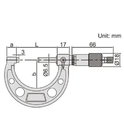 میکرومتر 2-1 اینچ خارج سنج اینسایز (Insize) مدل 2-3203 - شاپ میل