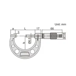 میکرومتر خارج سنج صندوقی 150-0 میلی متری 6 عددی اینسایز (Insize) مدل 1506-3203 - شاپ میل