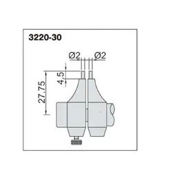 میکرومتر داخل سنج 30-5 میلی متری اینسایز (Insize) مدل30-3220 - شاپ میل