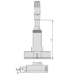 میکرومتر داخل سه فک 88-75 میلی متری اینسایز (Insize) مدل 88-3227 - شاپ میل