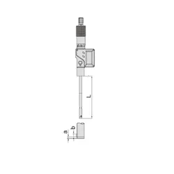 میکرومتر داخل سه فک دیجیتال 10-8 میلی متری اینسایز (Insize) مدل 10-3127 - شاپ میل