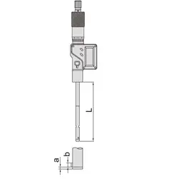 میکرومتر داخل سه فک دیجیتال 8-6 میلی متری اینسایز (Insize) مدل 8-3127 - شاپ میل