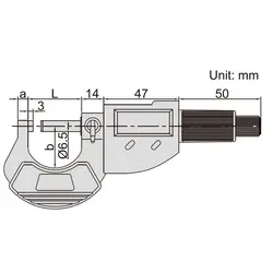 میکرومتر دیجیتال خارج سنج 125-100 میلی متری اینسایز (Insize) مدل 125-3109 - شاپ میل
